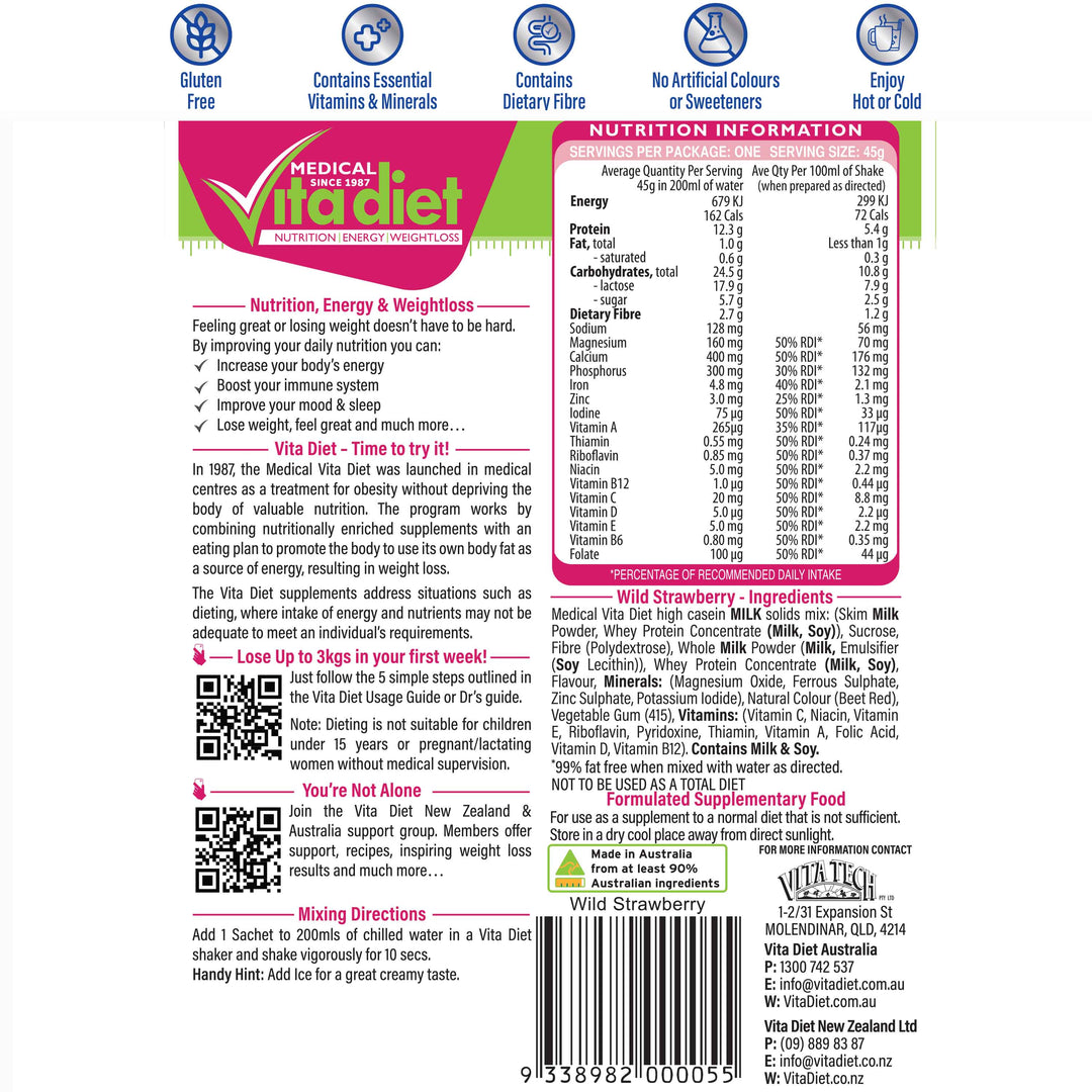 Wild Strawberry Shake 14 Pack