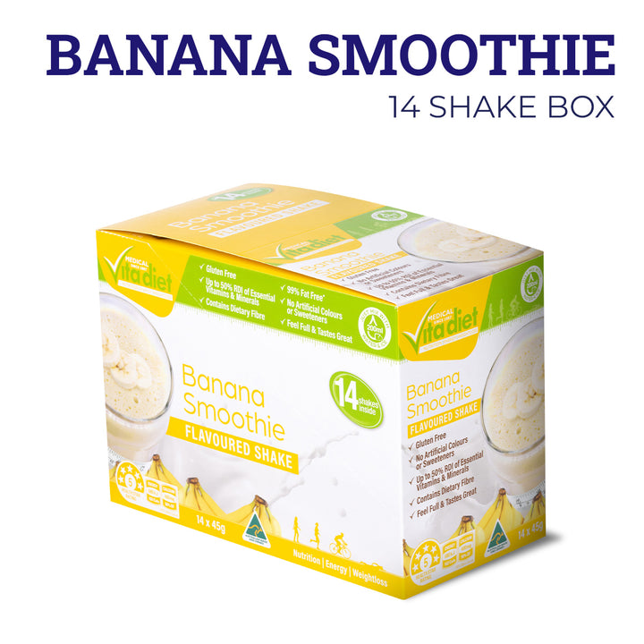 Banana Smoothie Shake 14 Pack